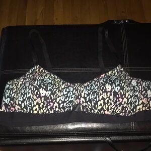 Torrid Curve Multicolor Pastel Animal Print Plus Size Bralette Size 3 3X